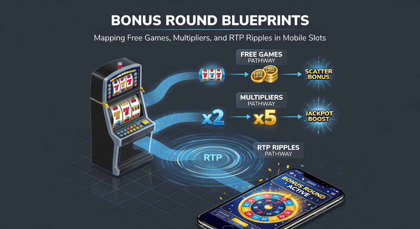 Vibrant mobile slot screen displaying a bonus round activation with cascading free games and glowing multipliers