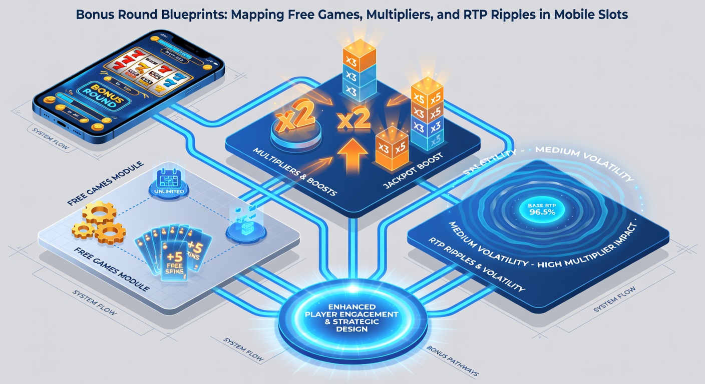 Close-up of a mobile slot multiplier ladder climbing during a free games bonus, with coins and symbols exploding in a win cascade