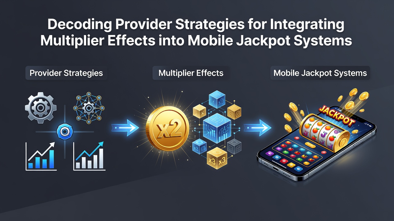 Mobile slot screen displaying integrated multiplier mechanics within a jackpot interface