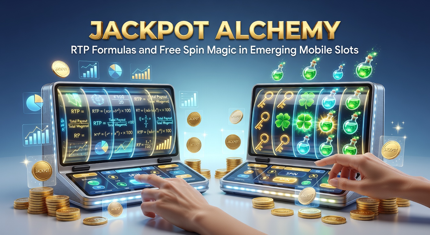 Close-up of a mobile slot free spins bonus round with exploding multipliers, golden jackpots building, and alchemy-themed potions swirling on the reels