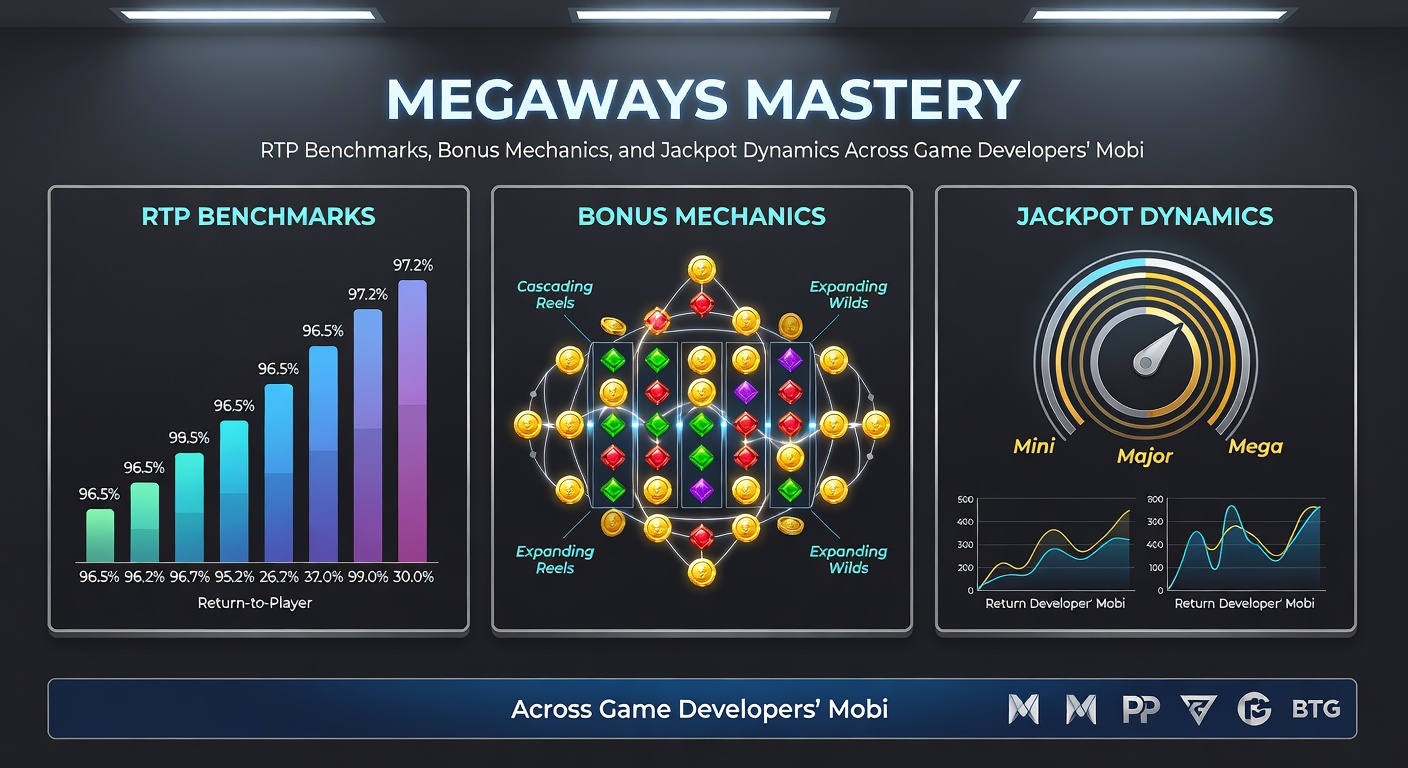 Close-up of a jackpot meter filling on a mobile Megaways slot interface, with bonus symbols and multiplier trails glowing amid explosive animations