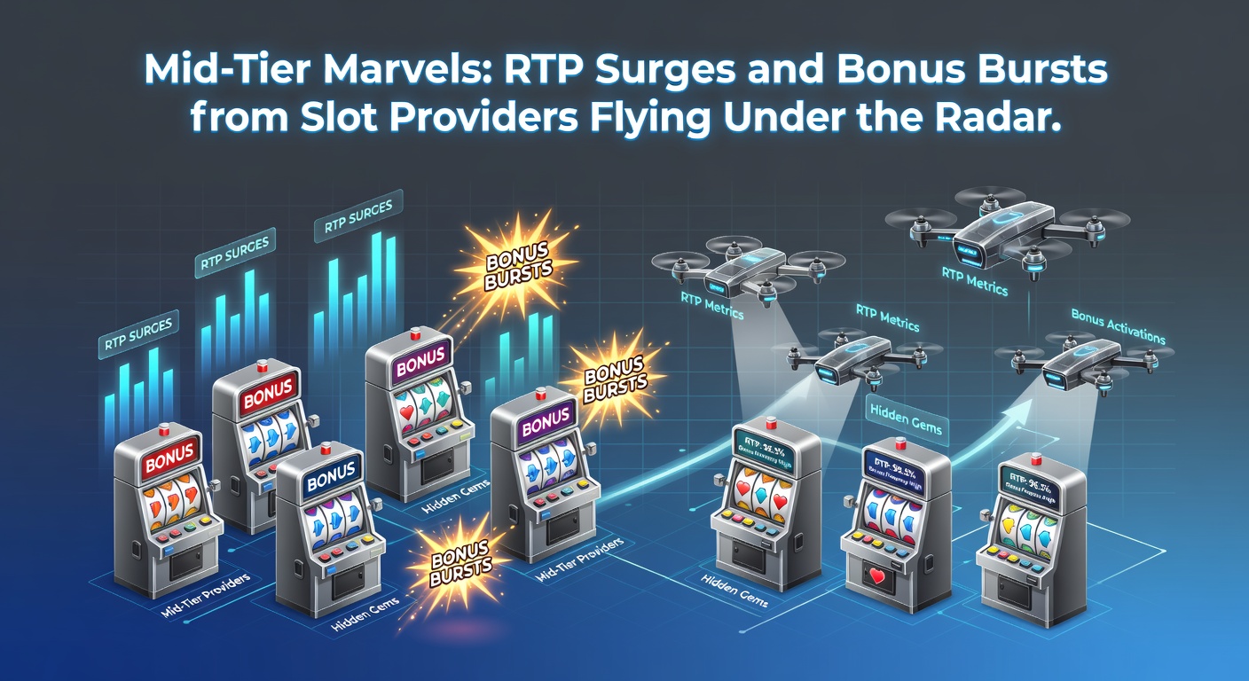 Close-up of a mid-tier slot bonus round exploding with multipliers, golden coins cascading, and RTP meter surging upward amid dynamic animations