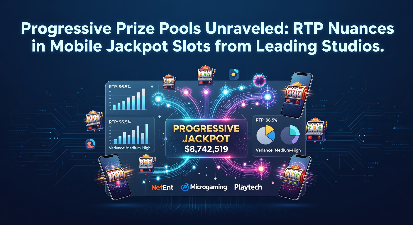 Vibrant mobile slot screen showing a progressive jackpot counter ticking up amid colorful reels and glowing prize pools