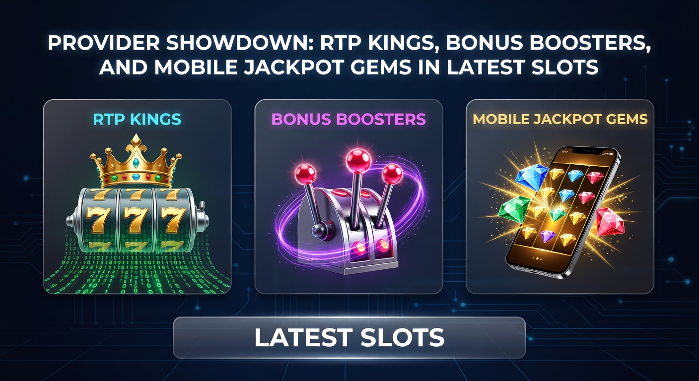 Mobile phone screen displaying jackpot slot win with cascading gems and provider logos, highlighting seamless play on the go