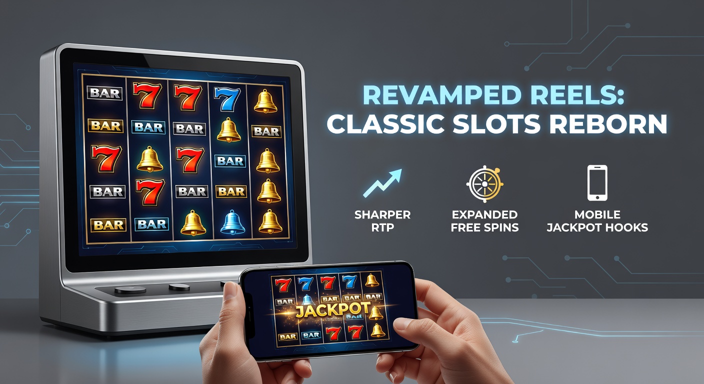 Mobile screen displaying a jackpot hook on a classic slot with free spins activating and RTP meter highlighted